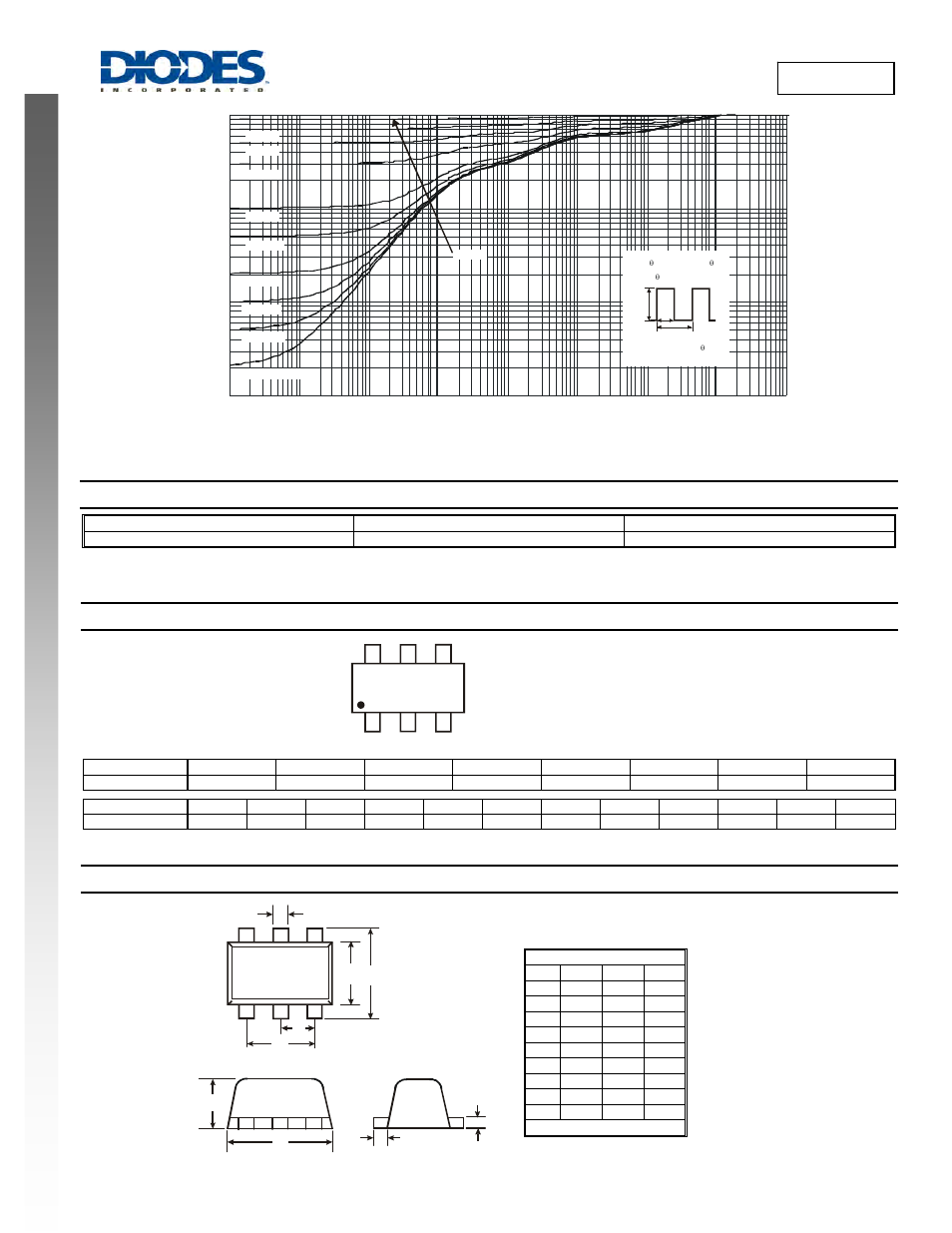 Dss4240v new prod uc t, Ordering information, Marking information | Package outline dimensions, Dss4240v, Zn8 ym | Diodes DSS4240V User Manual | Page 4 / 5