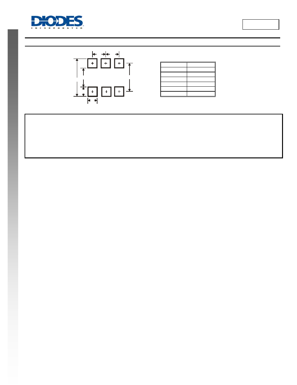 Dss4240v new prod uc t, Suggested pad layout | Diodes DSS4240V User Manual | Page 5 / 5