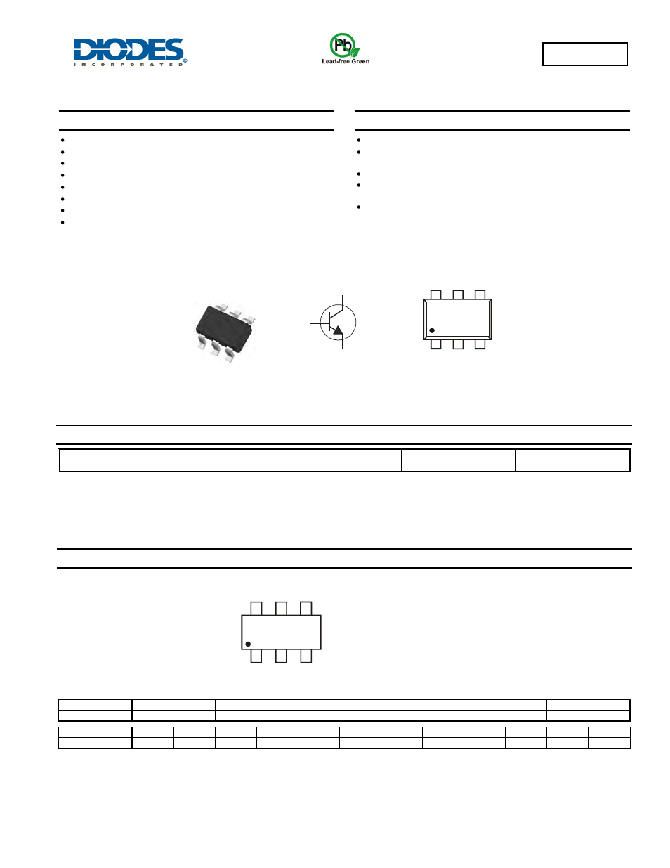 Diodes DSS4240Y User Manual | 5 pages