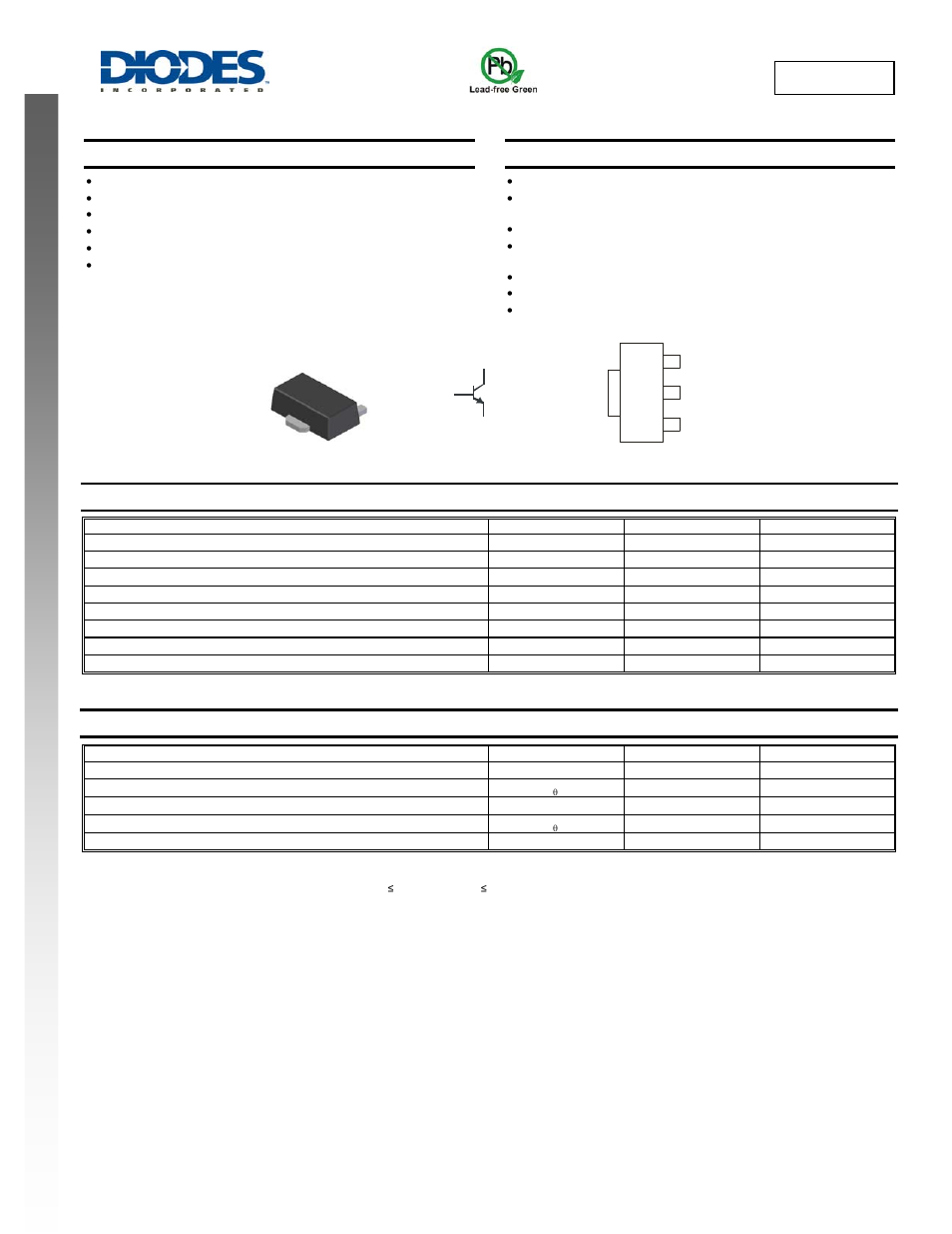 Diodes DSS4540X User Manual | 4 pages