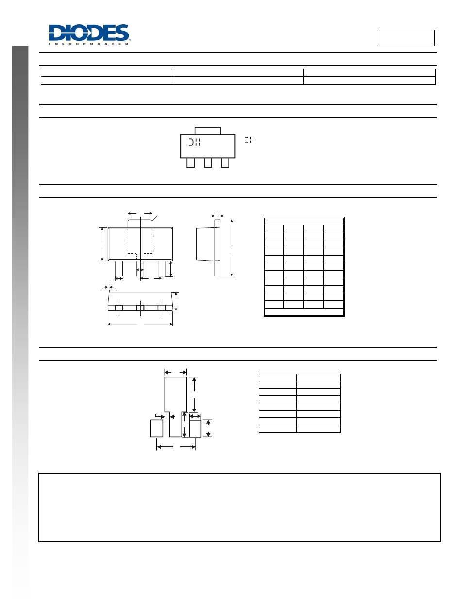Dss4540x new prod uc t, Ordering information, Marking information | Package outline dimensions, Suggested pad layout | Diodes DSS4540X User Manual | Page 4 / 4