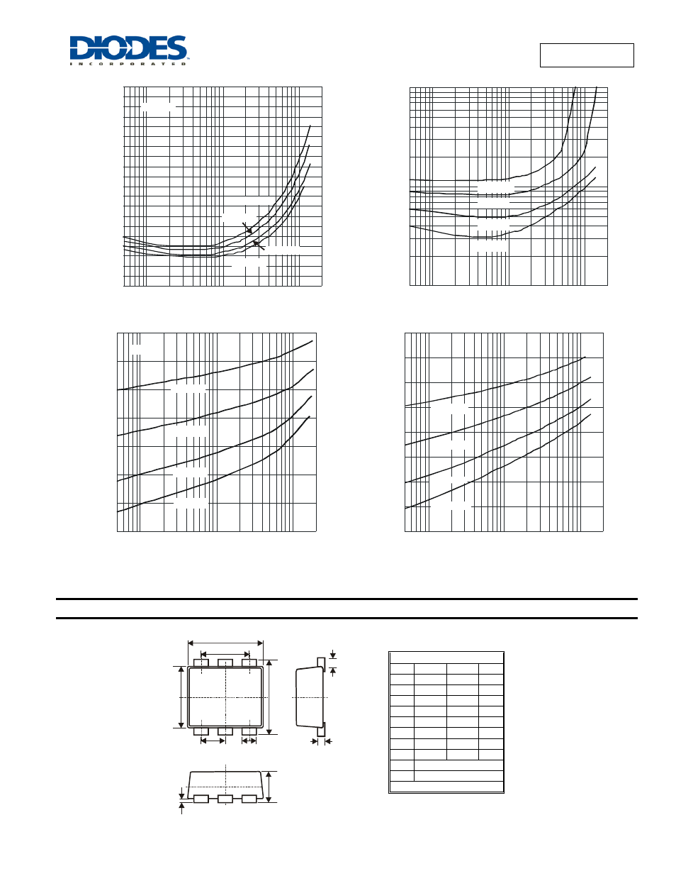 Package outline dimensions, Dst847bdj | Diodes DST847BDJ User Manual | Page 4 / 5