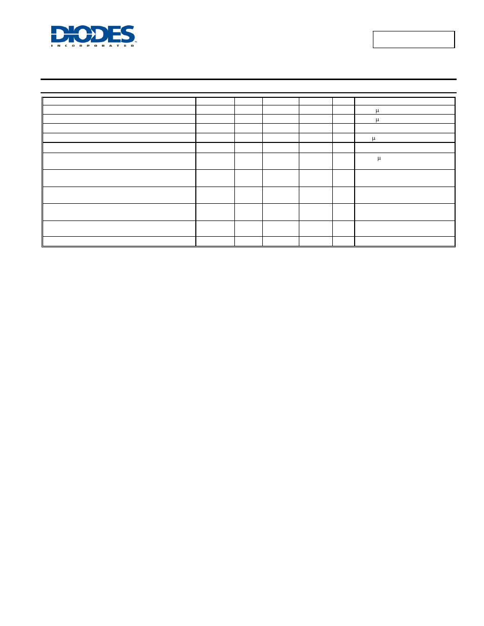 Electrical characteristics – q1 npn transistor, Dst847bpdp6 | Diodes DST847BPDP6 User Manual | Page 3 / 8
