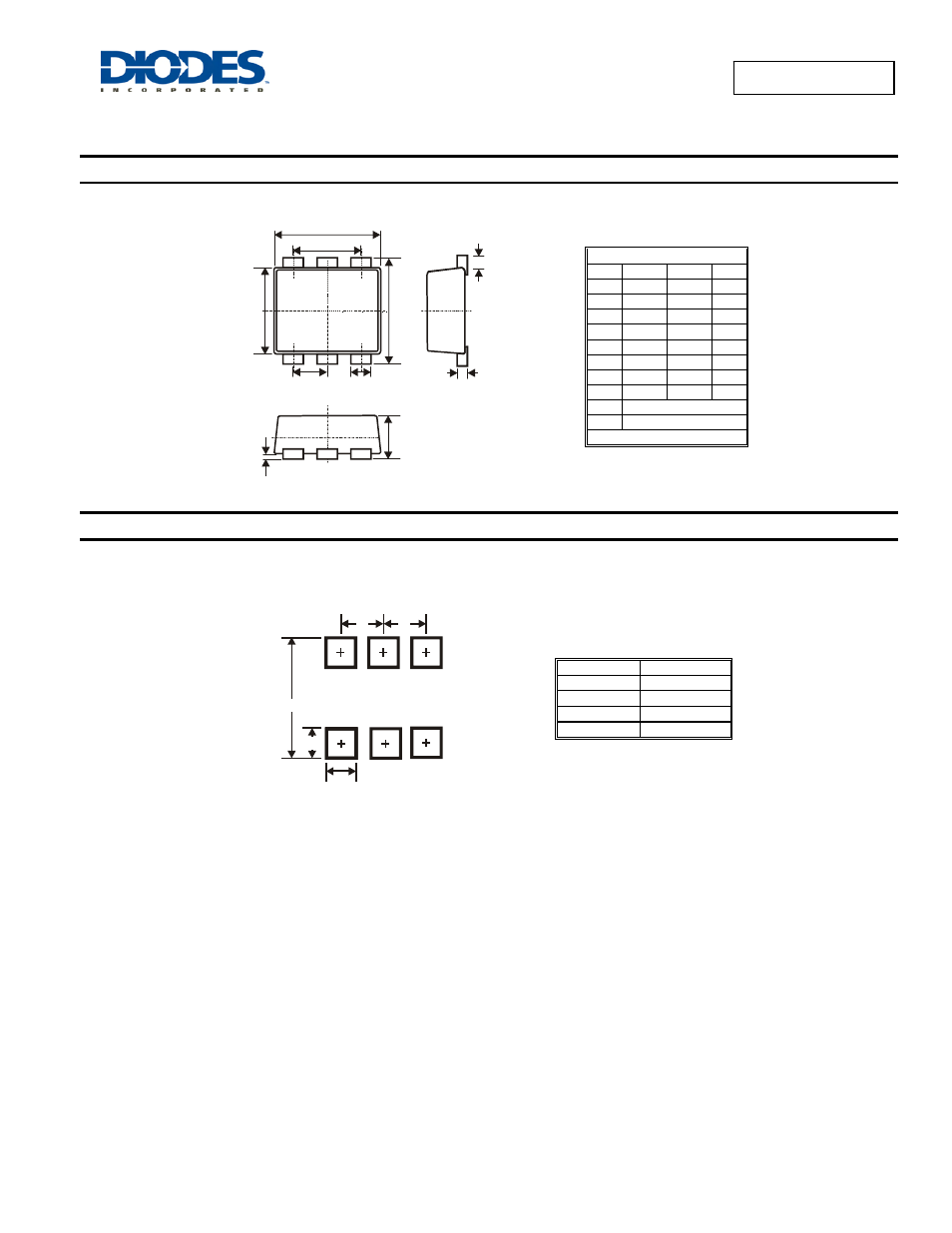 Dst847bpdp6, Package outline dimensions, Suggest pad layout | Diodes DST847BPDP6 User Manual | Page 7 / 8