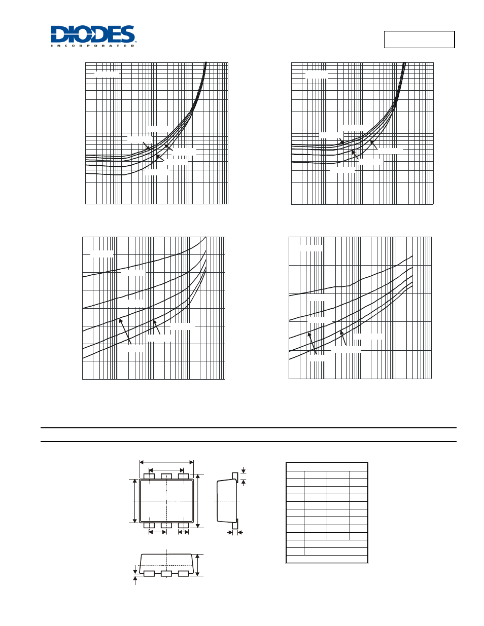 Package outline dimensions, Dst857bdj | Diodes DST857BDJ User Manual | Page 4 / 5