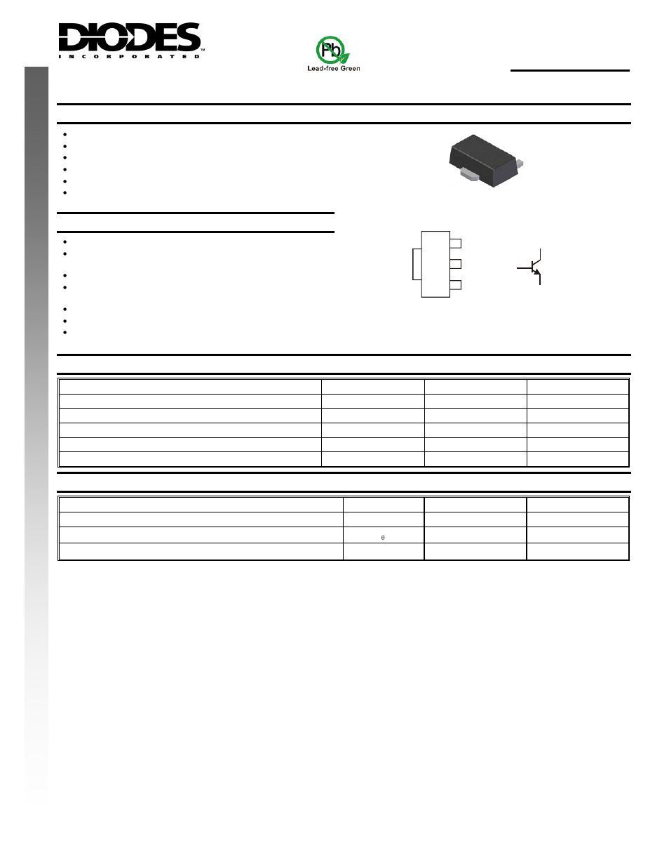 Diodes DXT2222A User Manual | 4 pages