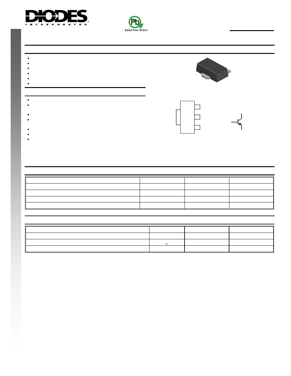 Diodes DXT3904 User Manual | 4 pages