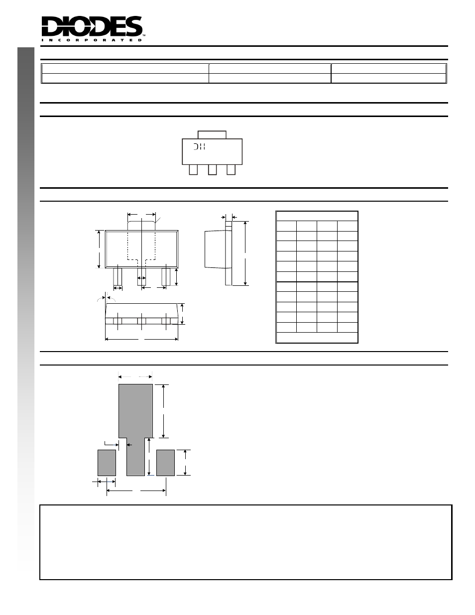 Ordering information, New prod uc t marking information, Package outline dimensions | Suggested pad layout | Diodes DXT3904 User Manual | Page 4 / 4