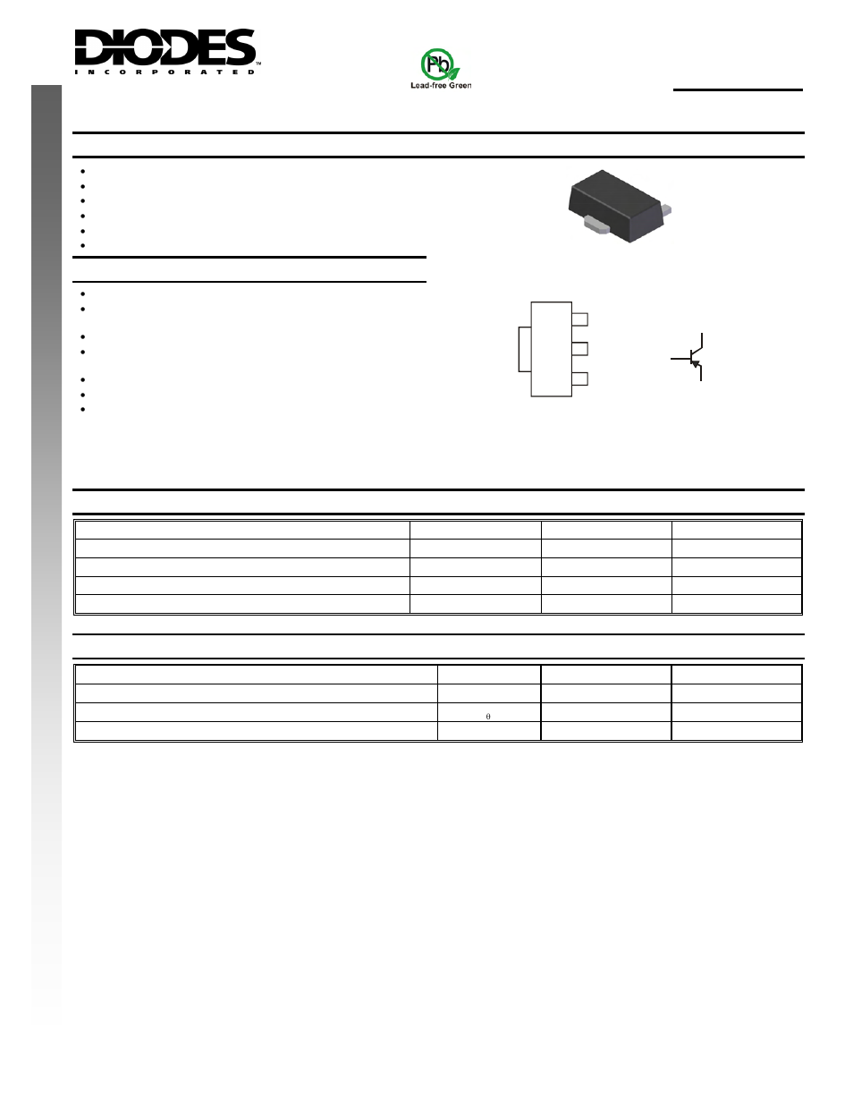 Diodes DXT3906 User Manual | 4 pages