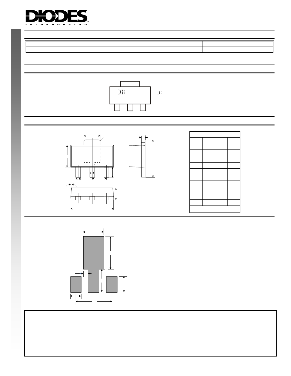 Ordering information, New prod uc t, Marking information | Package outline dimensions, Suggested pad layout | Diodes DXT3906 User Manual | Page 4 / 4