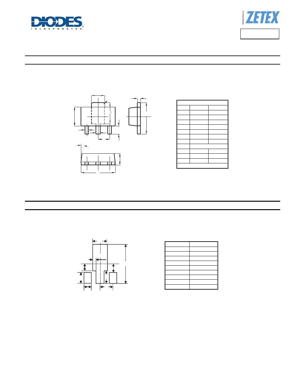 Fcx491a, Package outline dimensions, Suggested pad layout | Diodes FCX491A User Manual | Page 6 / 7