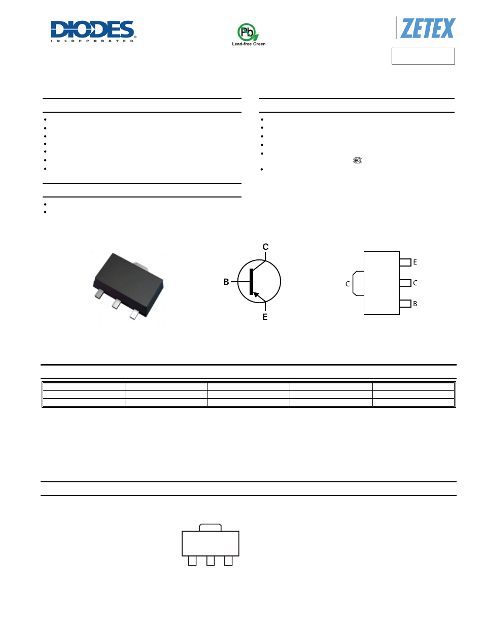 Diodes FCX591A User Manual | 7 pages