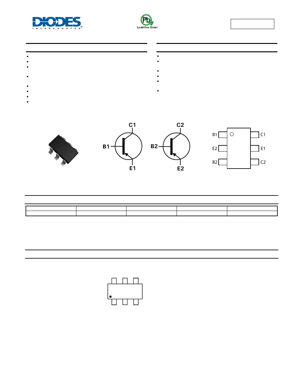 Diodes DMMT2907A User Manual | 7 pages