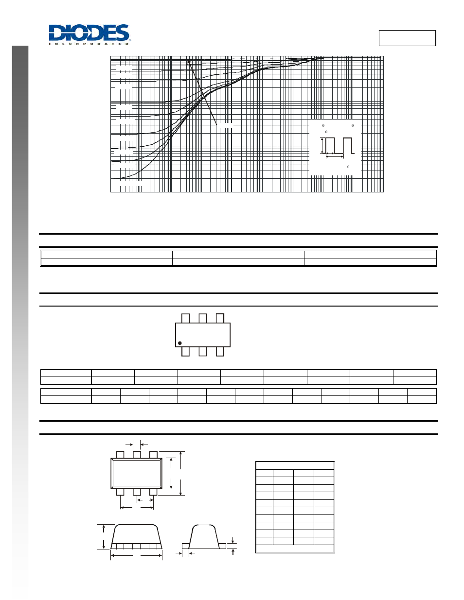 Dss4160v new prod uc t, Ordering information, Marking information | Package outline dimensions, Dss4160v, Zn9 ym | Diodes DSS4160V User Manual | Page 4 / 5