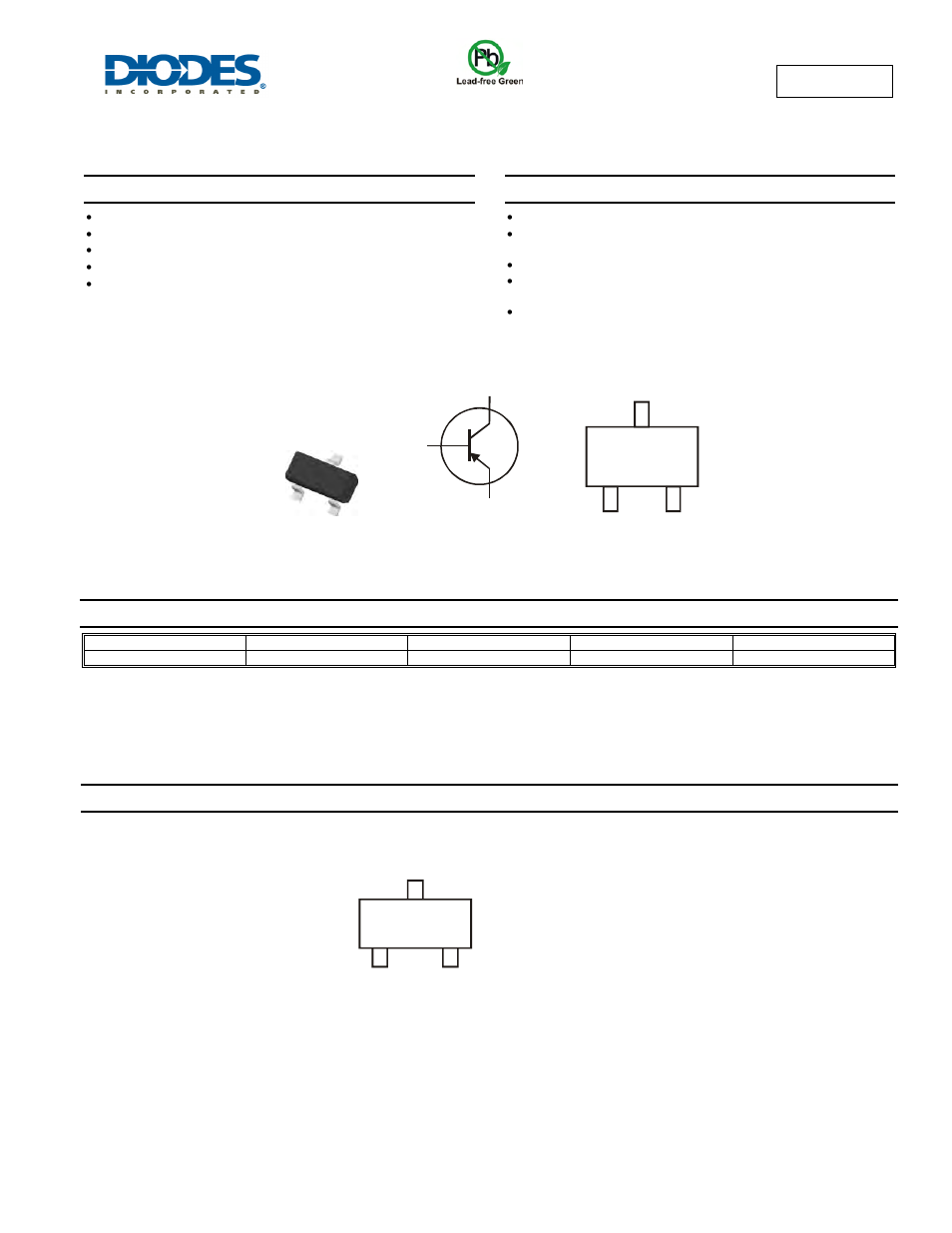 Diodes DSS5160T User Manual | 6 pages