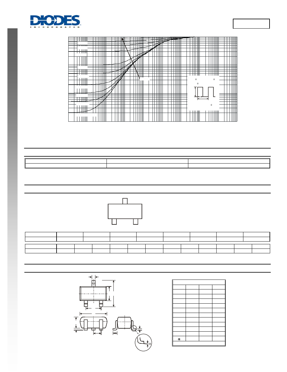 Dss5160u new prod uc t, Ordering information, Marking information | Package outline dimensions, Dss5160u, Zp9 ym | Diodes DSS5160U User Manual | Page 4 / 5