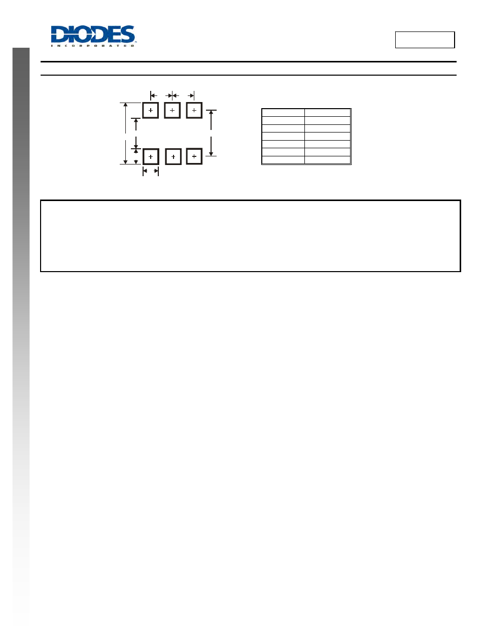 Dss5160v new prod uc t, Suggested pad layout | Diodes DSS5160V User Manual | Page 5 / 5