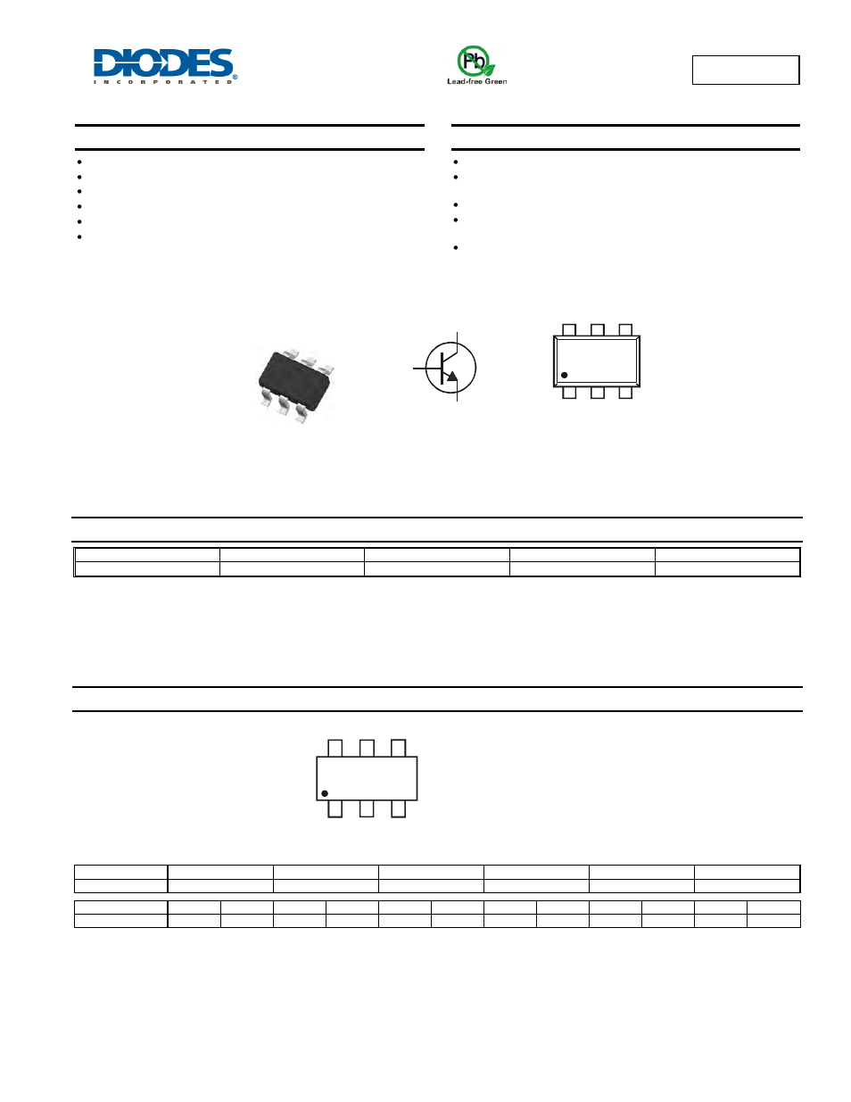 Diodes DSS8110Y User Manual | 5 pages