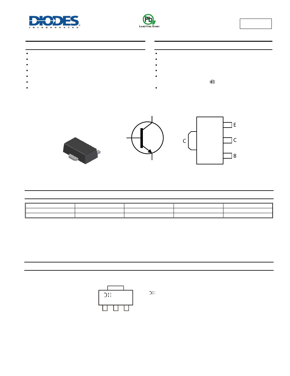 Diodes DXT651 User Manual | 6 pages