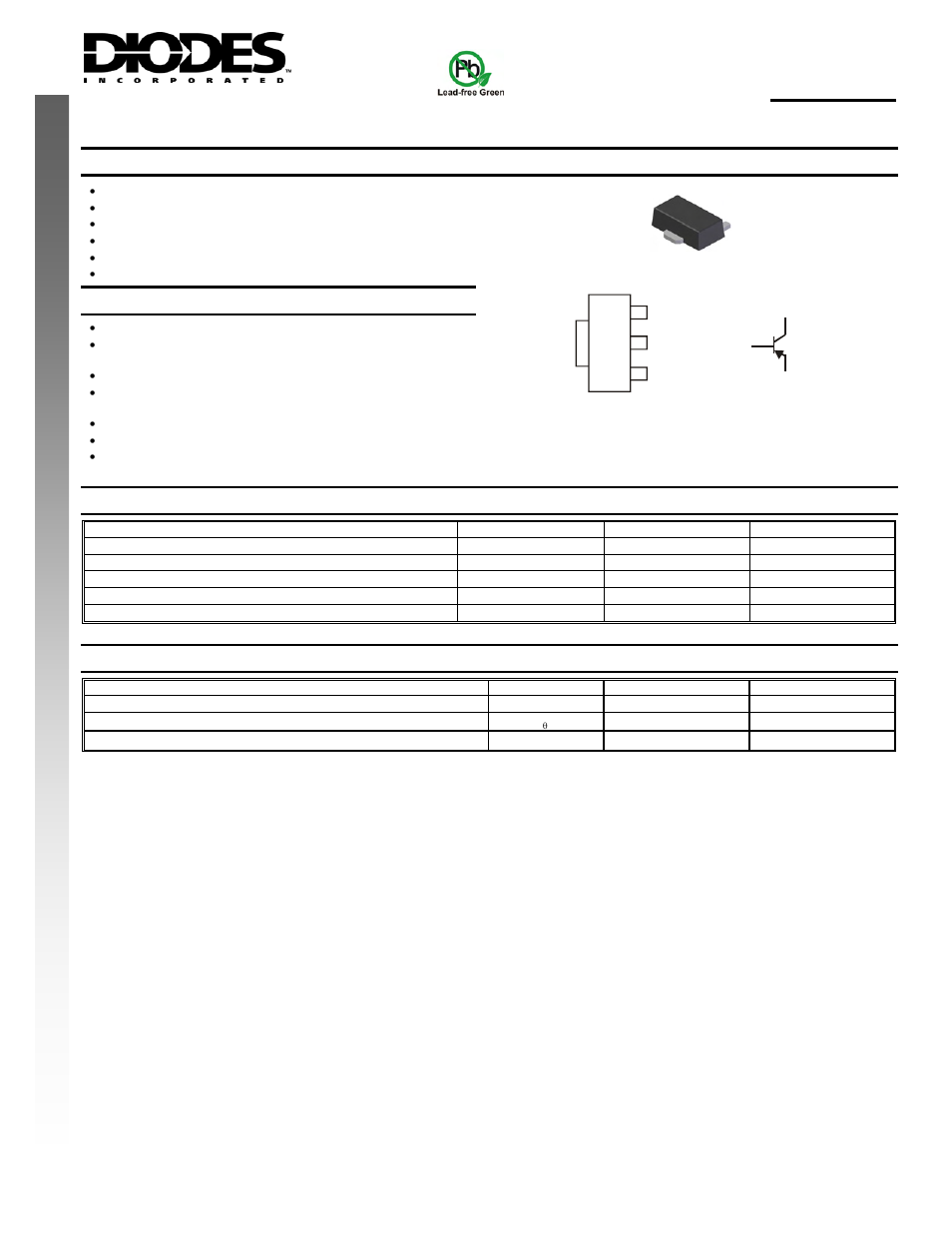 Diodes DXT751 User Manual | 4 pages