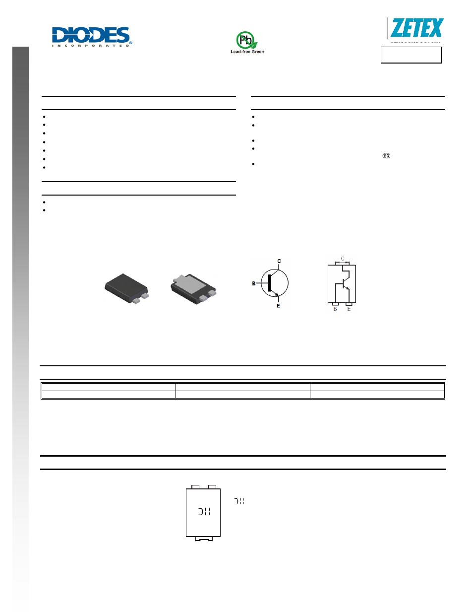 Diodes DXT458P5 User Manual | 7 pages
