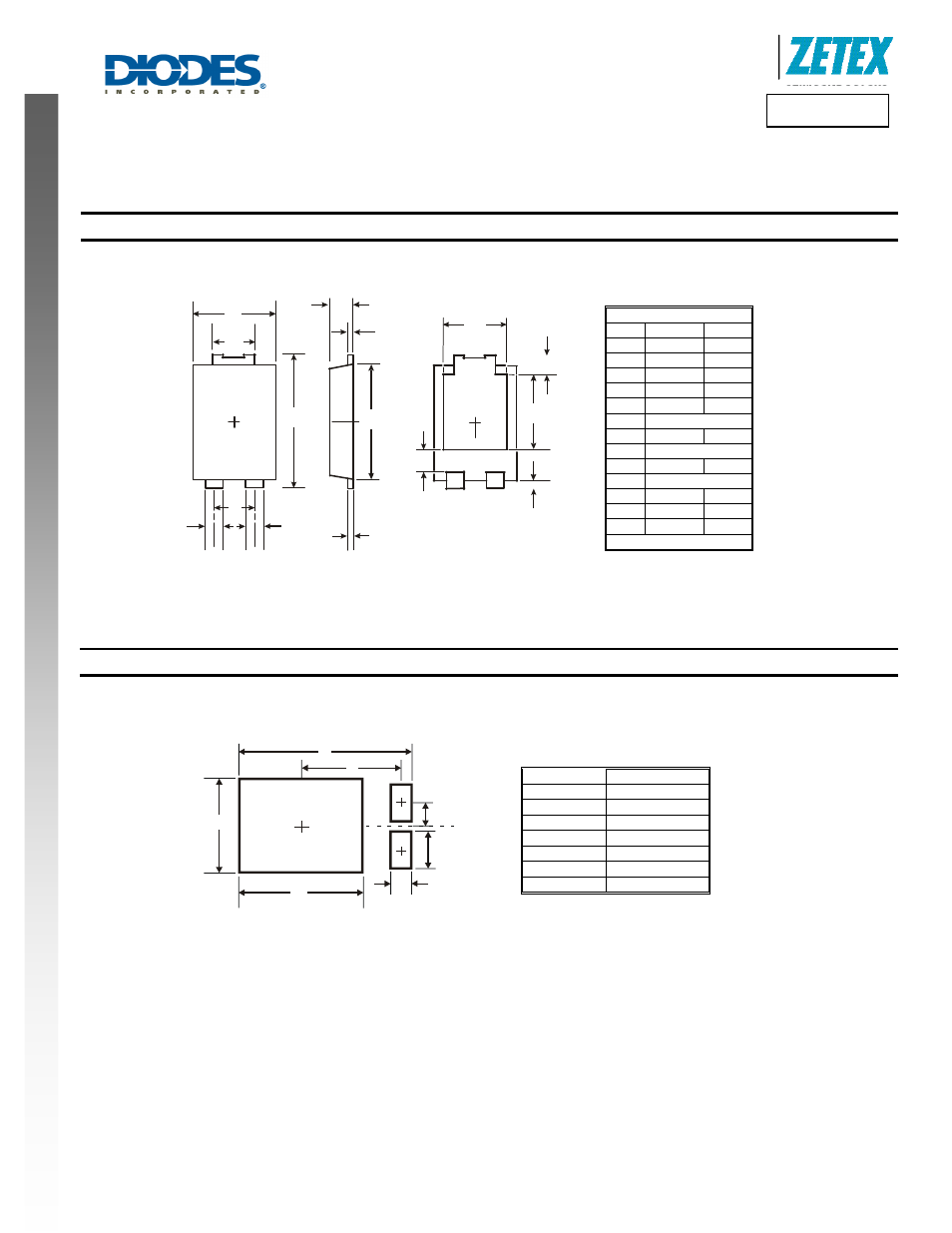 Dxt458p5, New prod uc t, Package outline dimensions | Suggested pad layout | Diodes DXT458P5 User Manual | Page 6 / 7