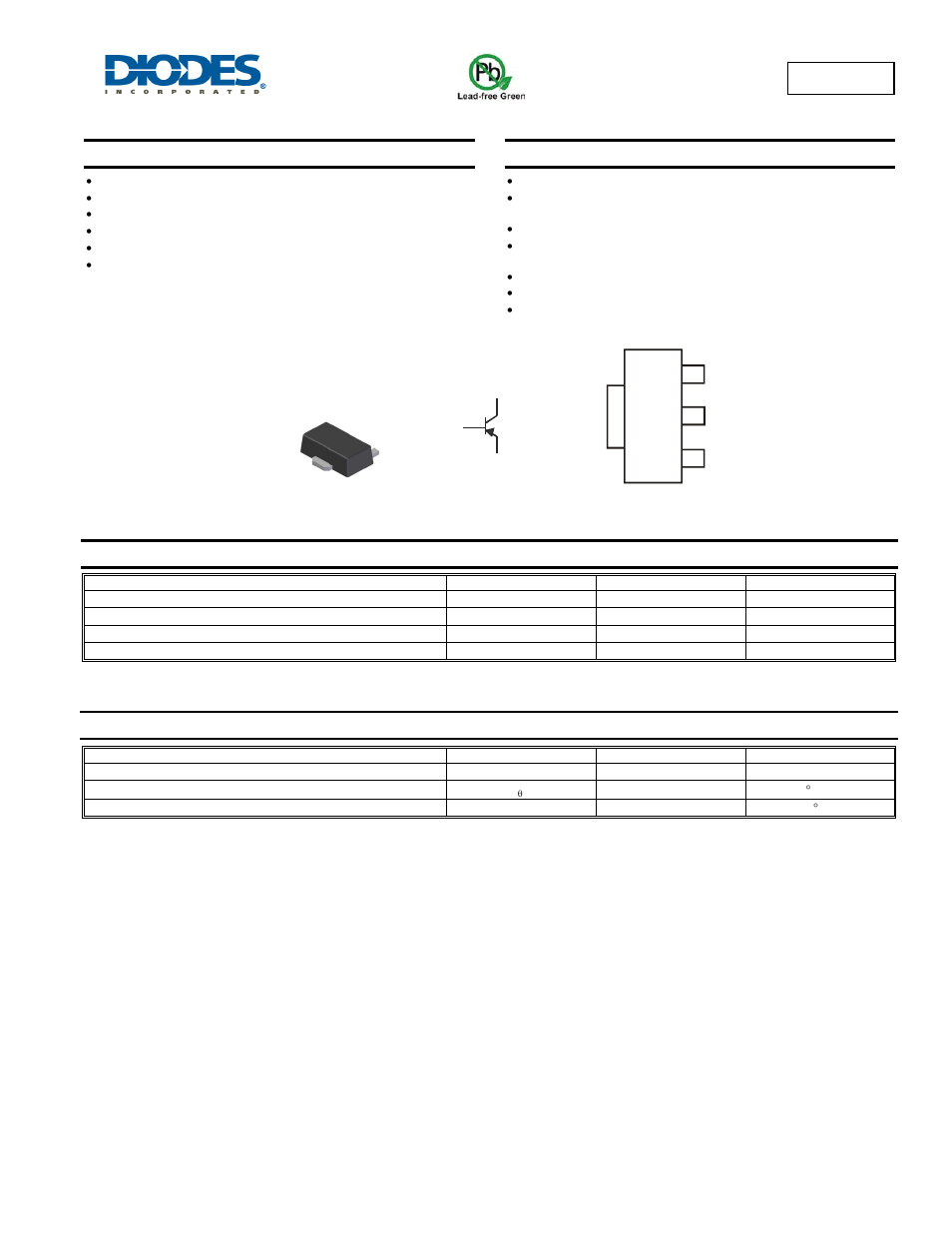 Diodes DXT5401 User Manual | 5 pages