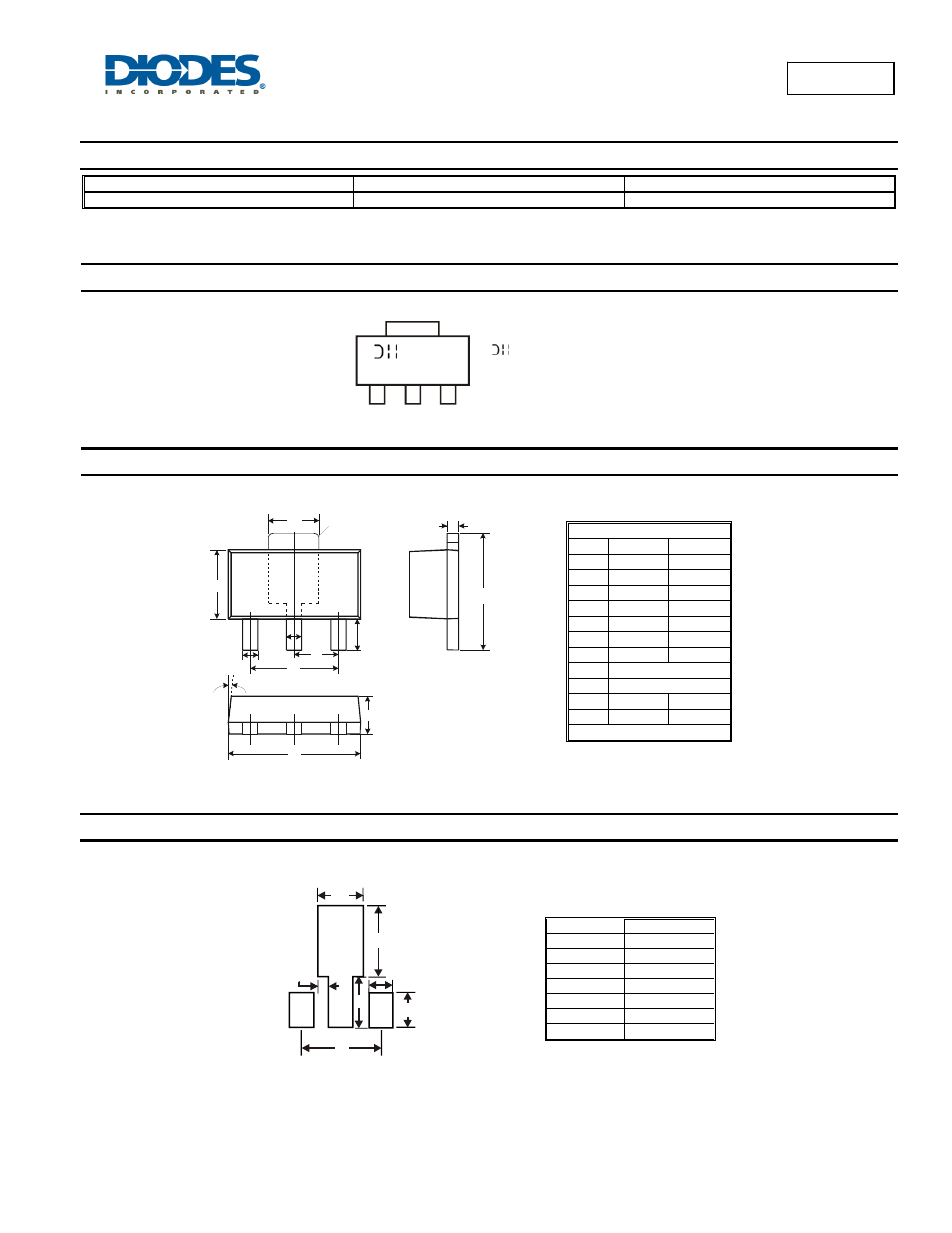 Dxt5401, Ordering information, Marking information | Package outline dimensions, Suggested pad layout | Diodes DXT5401 User Manual | Page 4 / 5