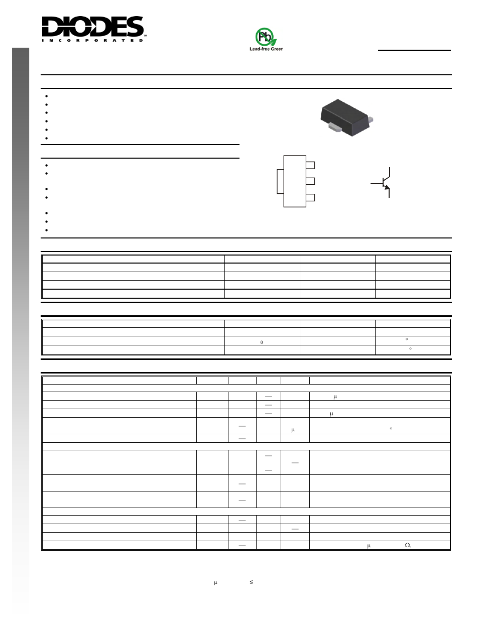 Diodes DXT5551 User Manual | 4 pages