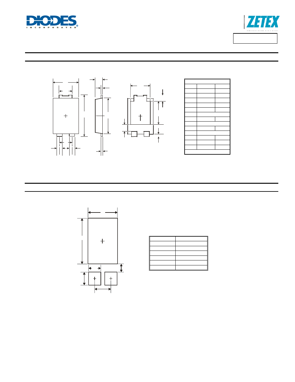 Dxtp560bp5, Package outline dimensions, Suggested pad layout | Diodes DXTP560BP5 User Manual | Page 6 / 7