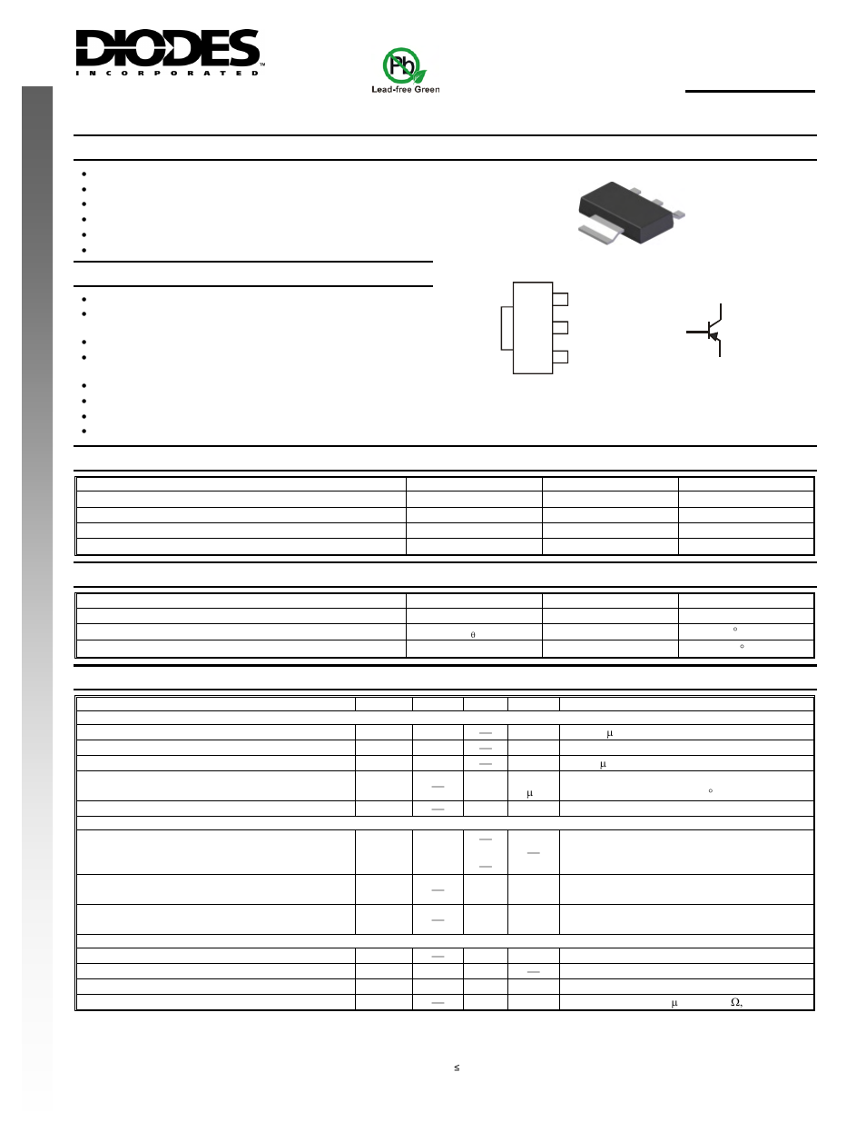 Diodes DZT5401 User Manual | 4 pages