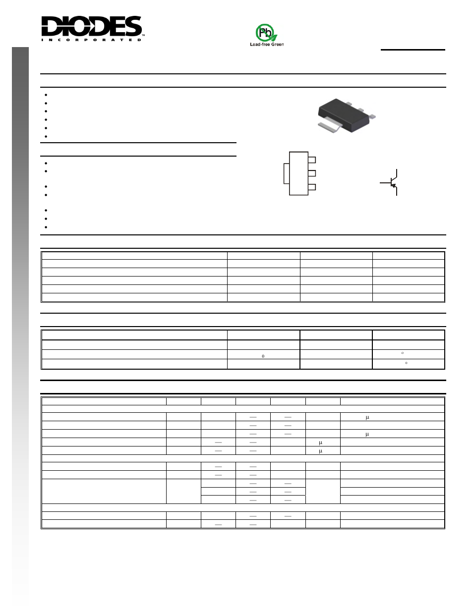 Diodes DZTA92 User Manual | 4 pages
