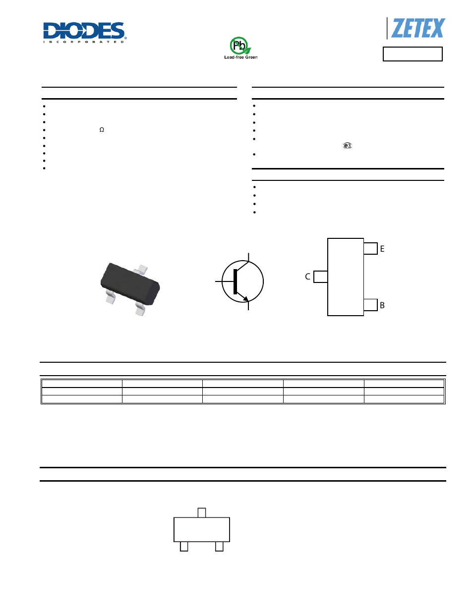 Diodes FMMT624 User Manual | 7 pages