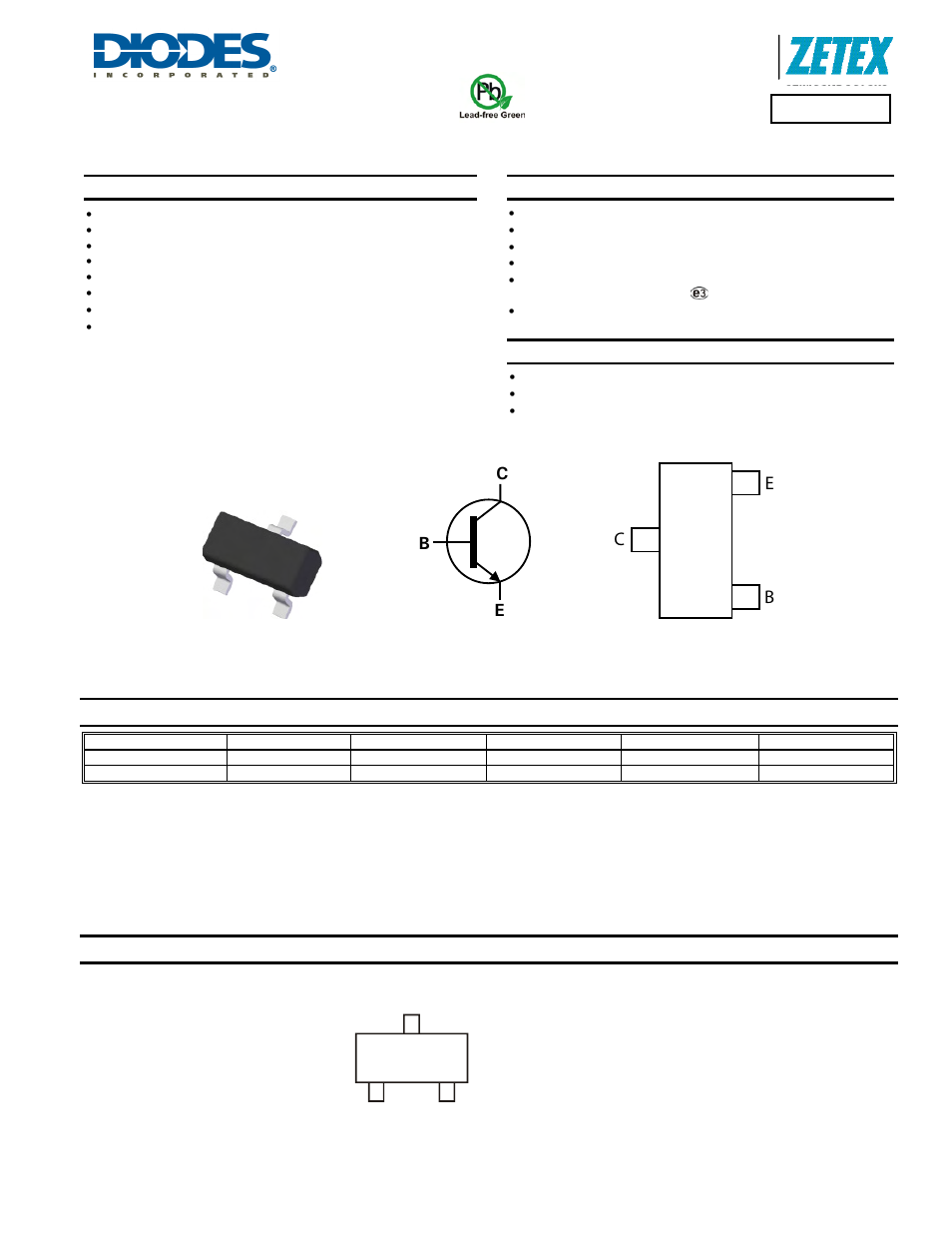 Diodes FMMT625 User Manual | 7 pages