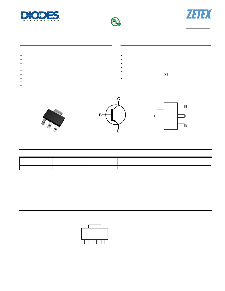 Diodes FZT956 User Manual | 7 pages