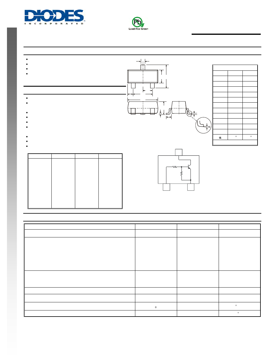 Diodes DDTB (xxxx) C User Manual | 3 pages