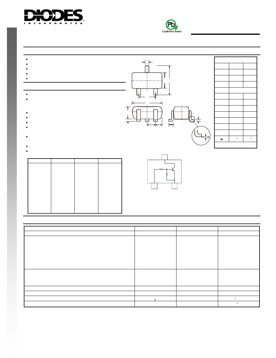 Diodes DDTB (xxxx) U User Manual | 3 pages
