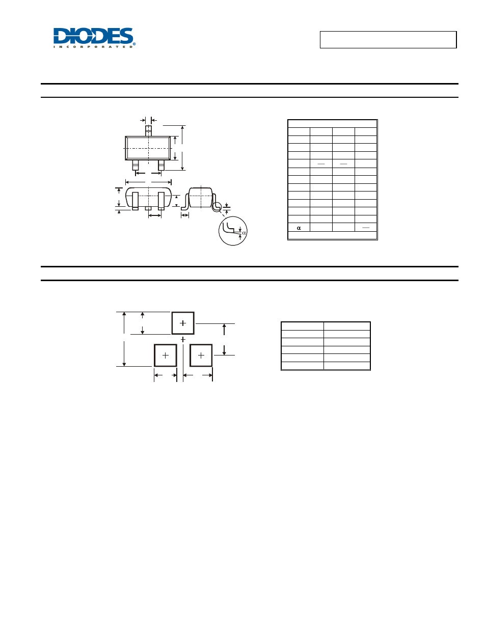 Ddtc (r1-only series) e, Package outline dimensions, Suggested pad layout | Diodes DDTC (R1-ONLY SERIES) E User Manual | Page 4 / 5