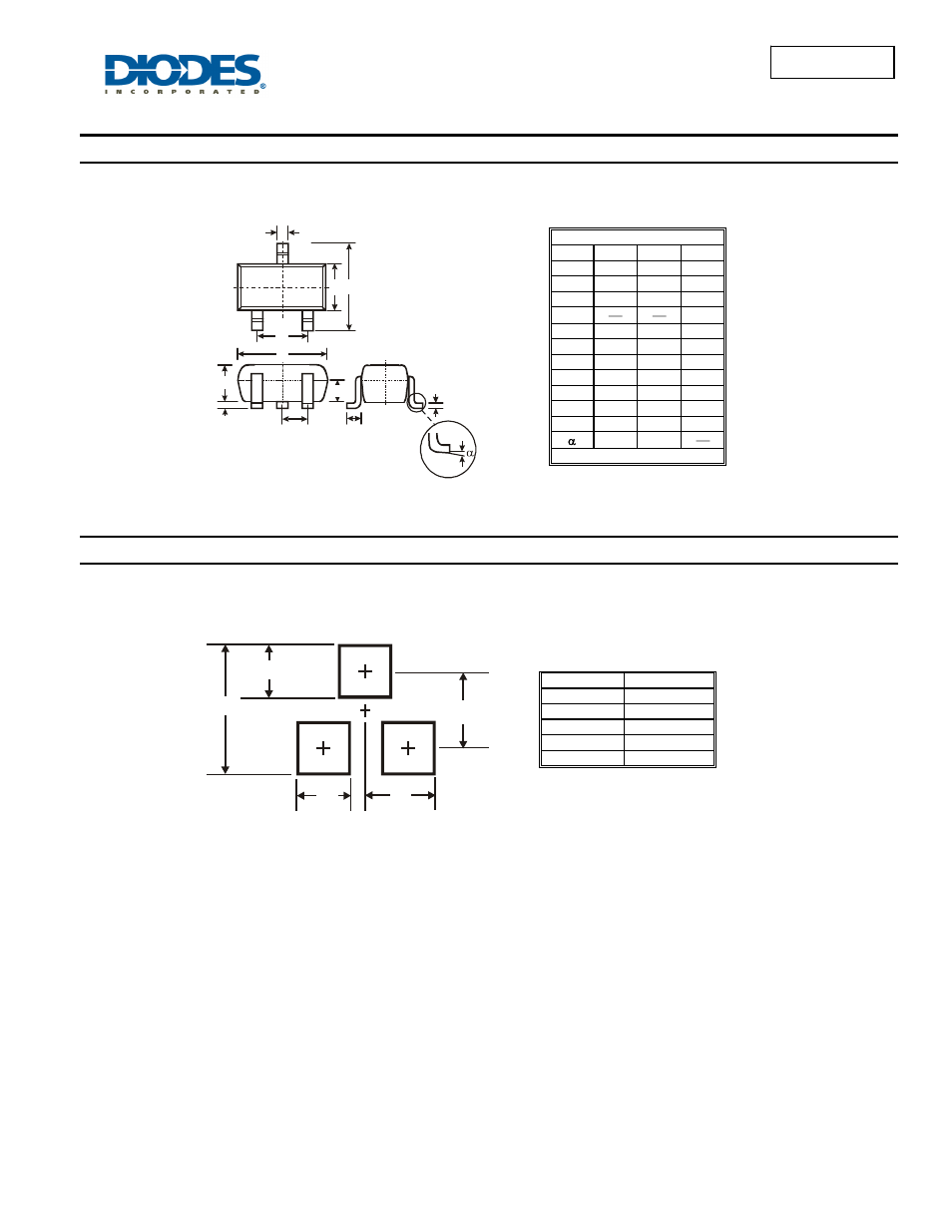 Dmg1012t new prod uc t, Package outline dimensions, Suggested pad layout | Diodes DMG1012T User Manual | Page 5 / 6
