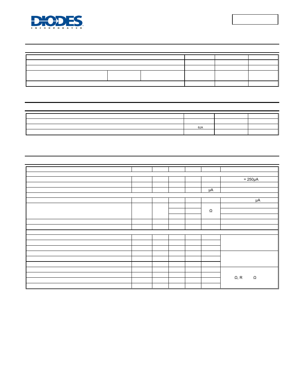 Maximum ratings, Thermal characteristics, Electrical characteristics | Dmg1012uw | Diodes DMG1012UW User Manual | Page 2 / 6