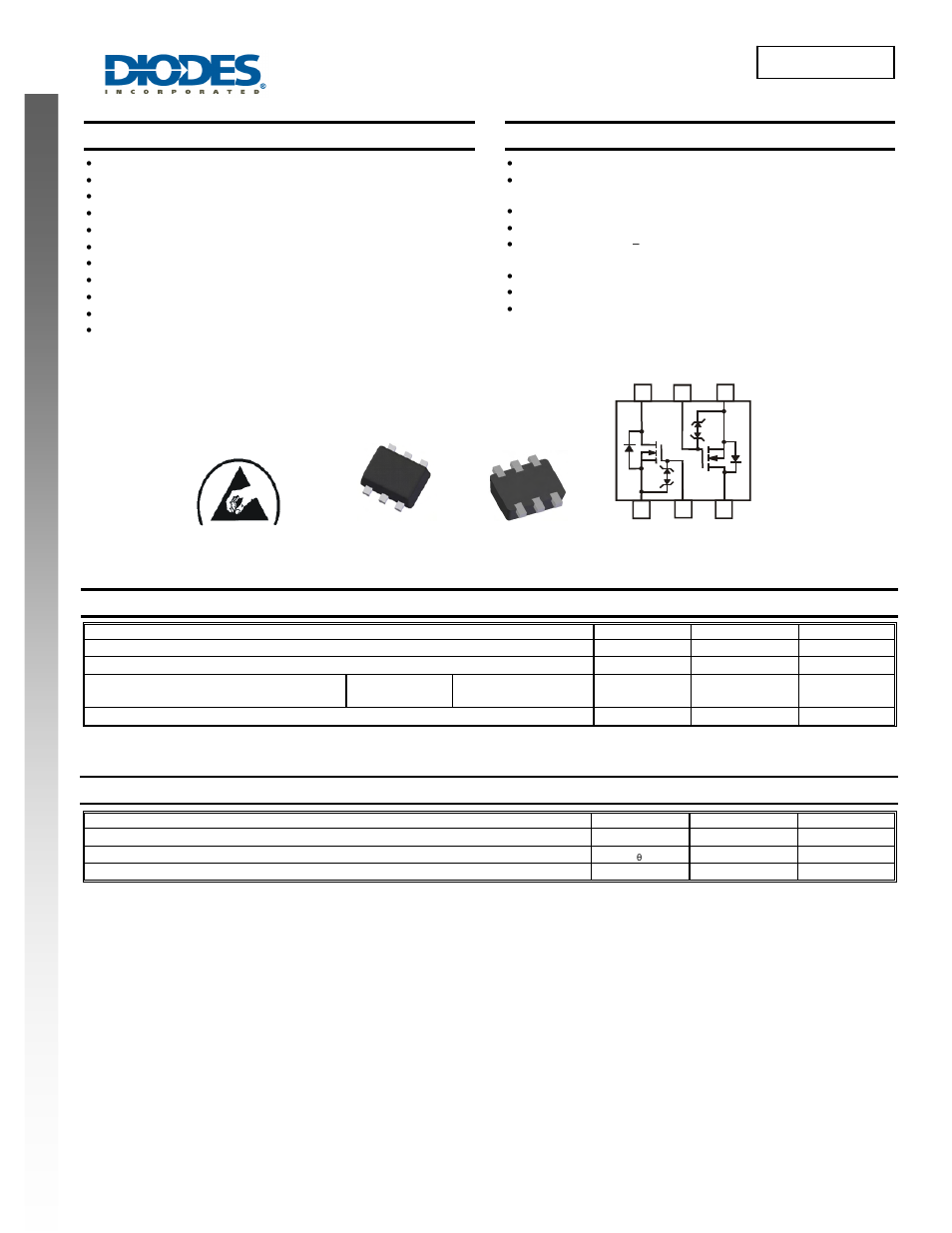 Diodes DMG1024UV User Manual | 6 pages