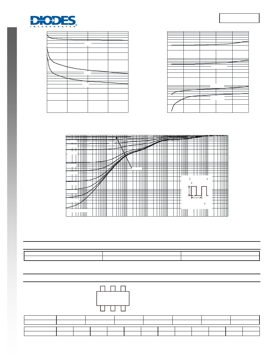 Dmg1024uv new prod uc t, Ordering information, Marking information | Dmg1024uv, Na1 ym | Diodes DMG1024UV User Manual | Page 4 / 6