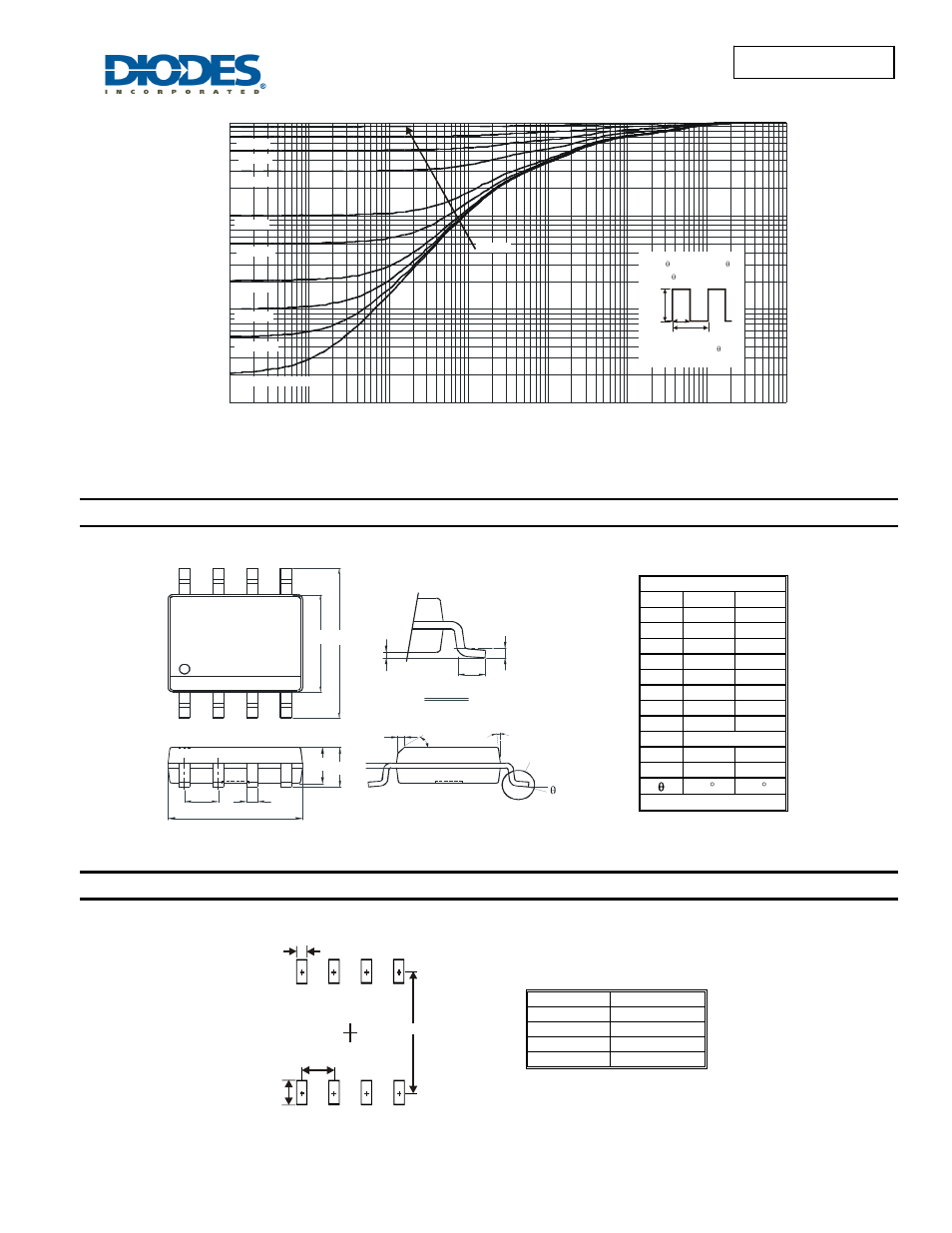 Dmg6898lsd new prod uc t, Package outline dimensions, Suggested pad layout | Dmg6898lsd | Diodes DMG6898LSD User Manual | Page 5 / 6