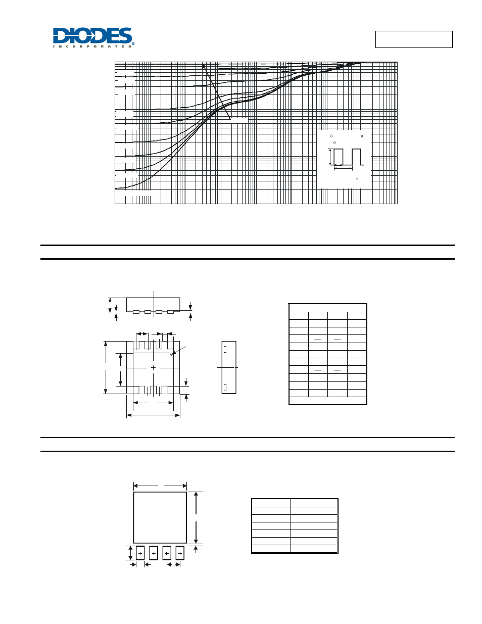 Dmg8601ufg new prod uc t, Package outline dimensions, Suggested pad layout | Dmg8601ufg | Diodes DMG8601UFG User Manual | Page 5 / 6
