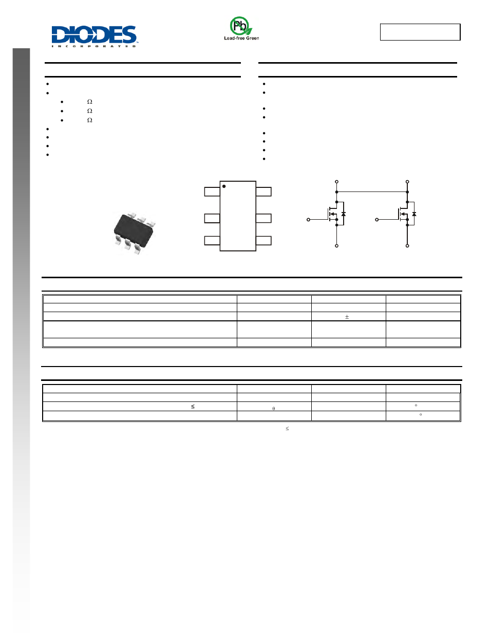 Diodes DMG9926UDM User Manual | 6 pages