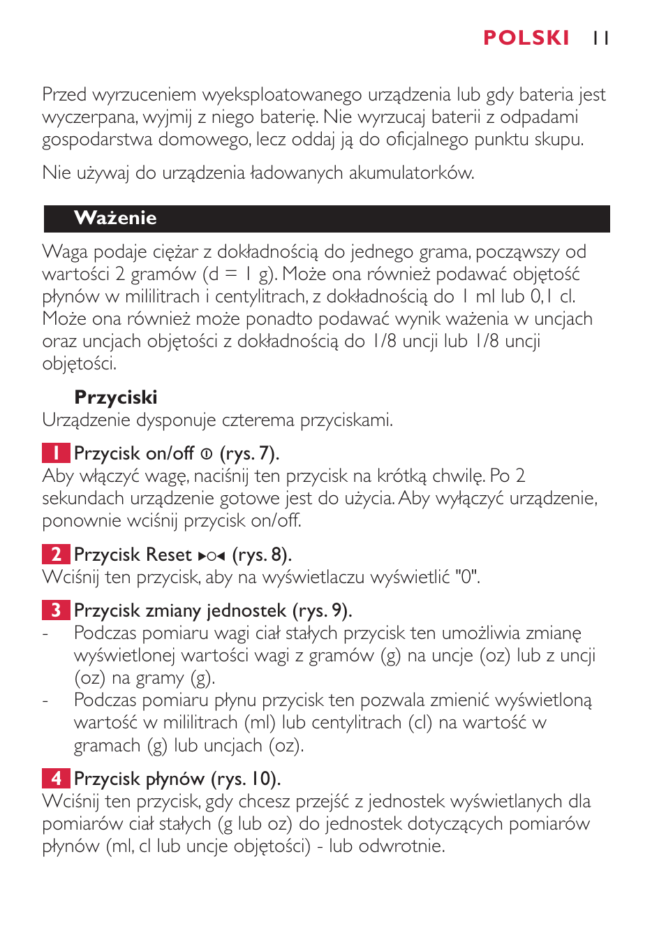 Philips HR2394 User Manual | Page 11 / 70