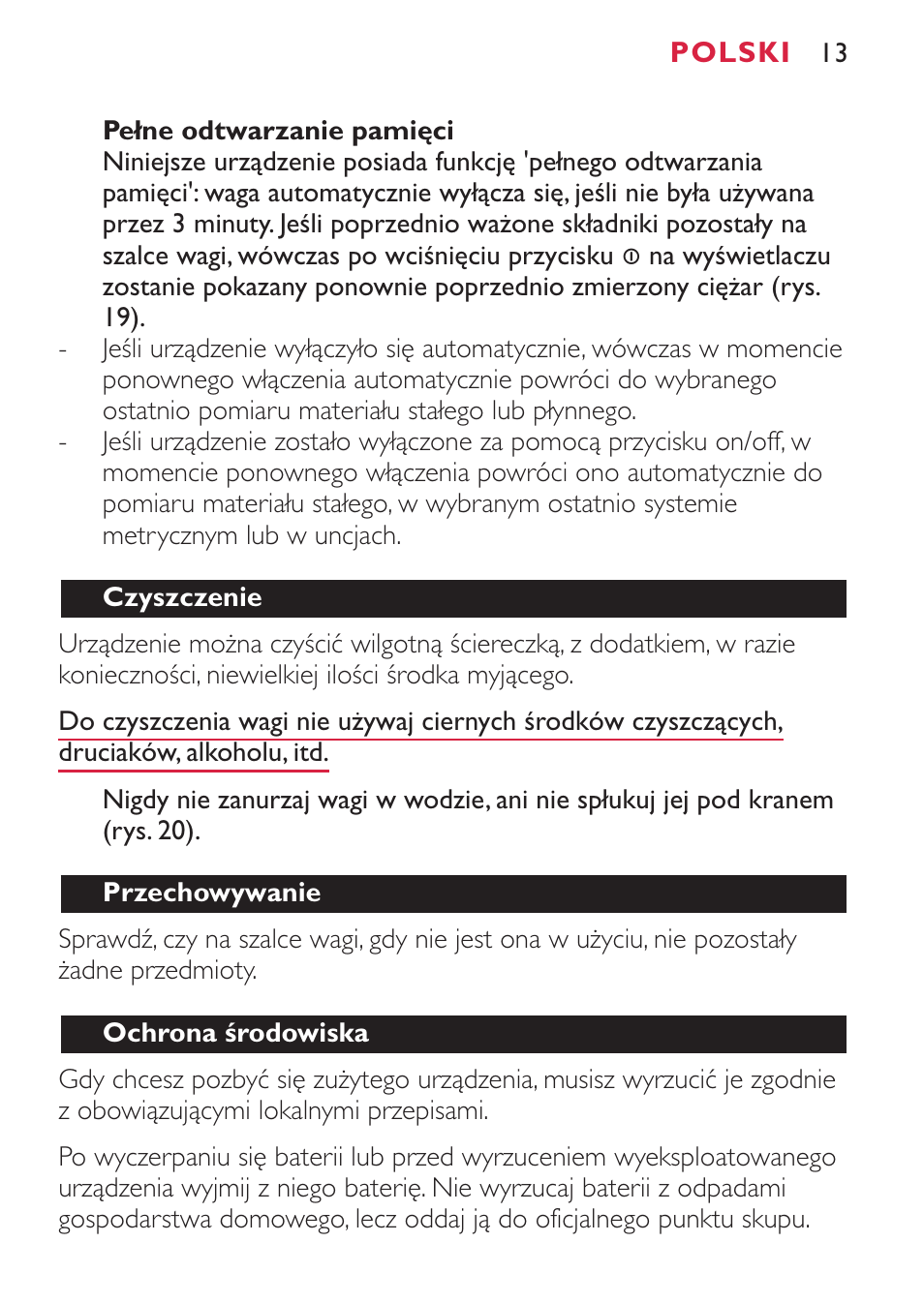 Philips HR2394 User Manual | Page 13 / 70