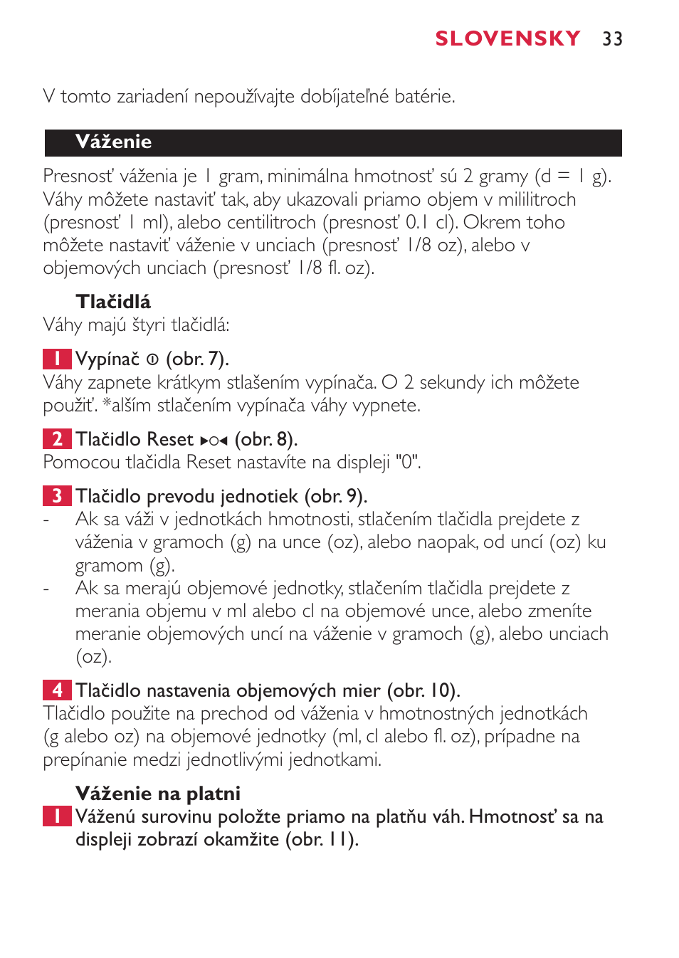 Philips HR2394 User Manual | Page 33 / 70