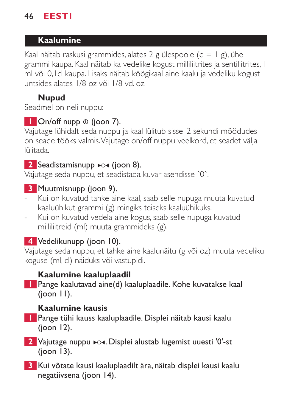 Philips HR2394 User Manual | Page 46 / 70