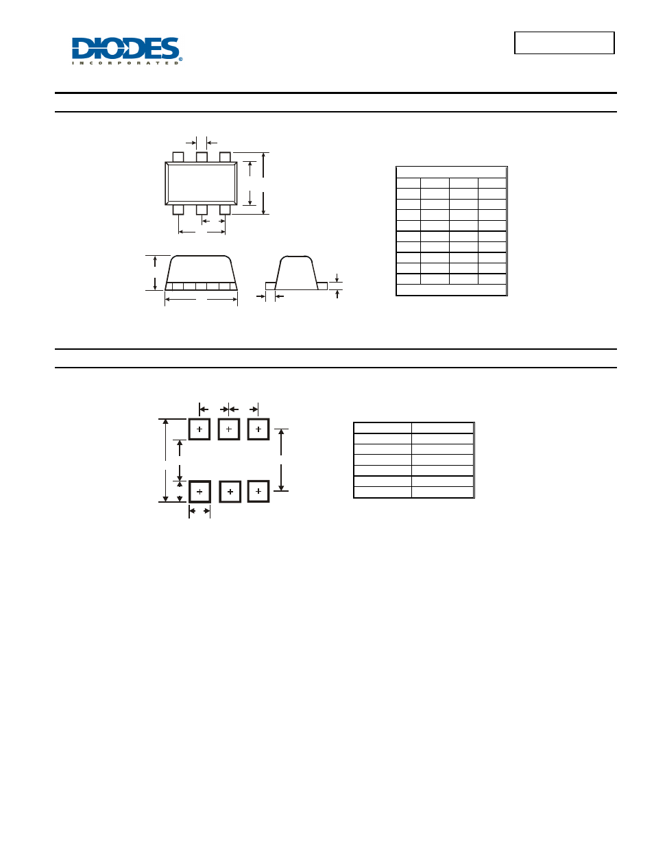 Dmn2004vk, Package outline dimensions, Suggested pad layout | Diodes DMN2004VK User Manual | Page 5 / 6